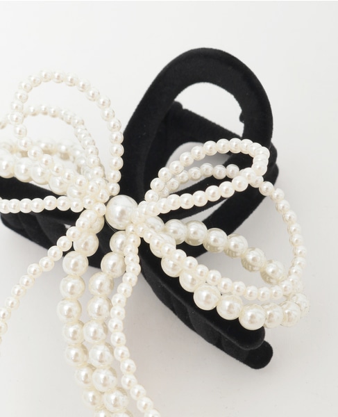 【TRESSE /トレス】Ruban pearl Clip 詳細画像 パール 5