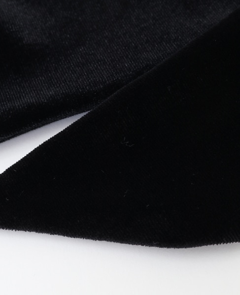 【TRESSE /トレス】Jeanne ribonn in velvet 詳細画像 ブラック 4