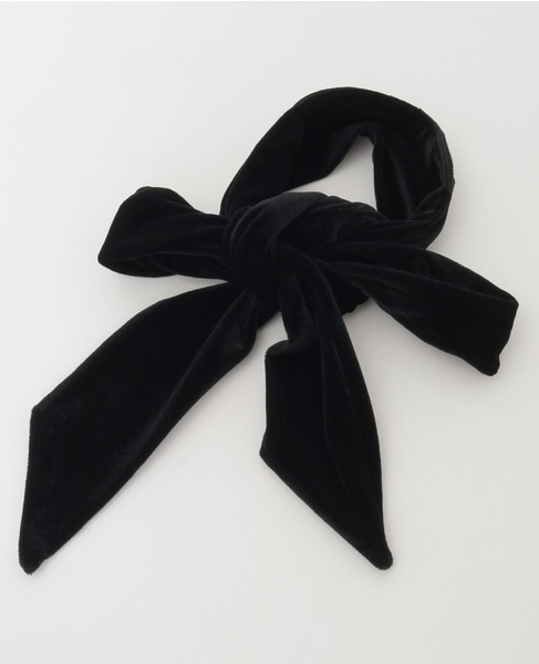 【TRESSE /トレス】Jeanne ribonn in velvet 詳細画像 ブラック 7