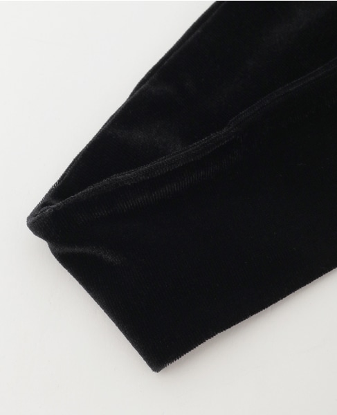 【TRESSE /トレス】Jeanne ribonn in velvet 詳細画像 ブラック 9