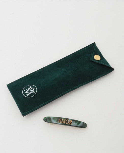 【MALUS /マリュス】スモールバレッタ（一部別注カラー） 詳細画像 グリーン 1