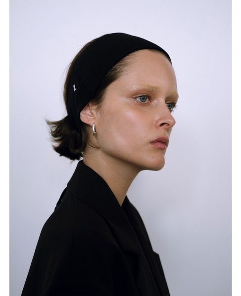 【heyep】Silk Hair Band 詳細画像 ブラック 1