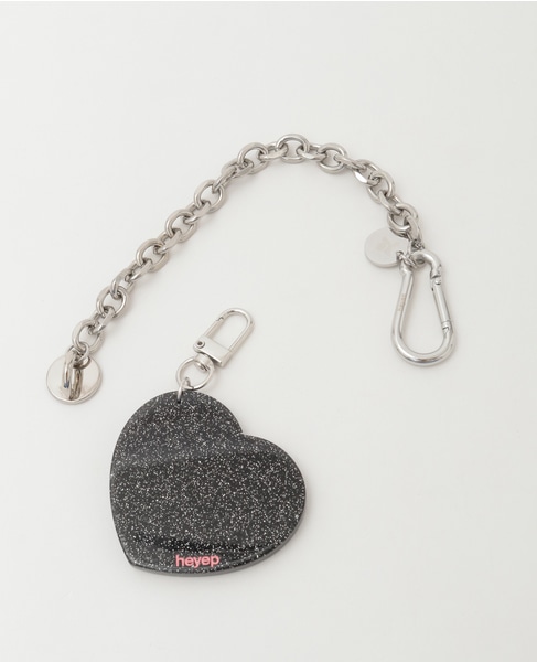 【kared×heyep】DEFENSE VOLUME LIP SHIELD＆MIRROR STRAP SET 詳細画像 ブラック 2