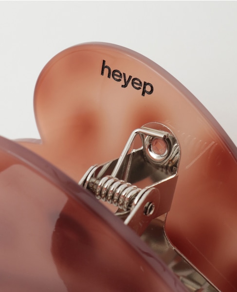 《別注》【heyep】Large Herat Clip BROWN 詳細画像 ブラウン 4