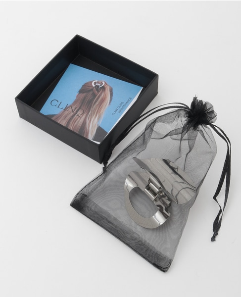 【CLINQ/ クリンク 】ヘアクリップ SANA 詳細画像 シルバー 6