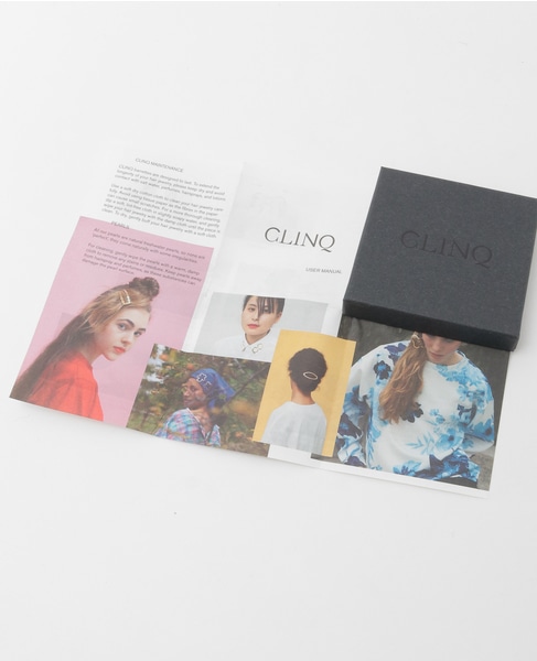 【CLINQ/ クリンク 】ヘアクリップ BETTINA 詳細画像 ゴールド 5