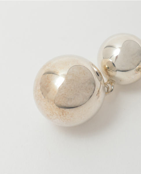 【LIE STUDIO/リエスタジオ】THE CAROLINE EARRINGS Silver 詳細画像 シルバー 3