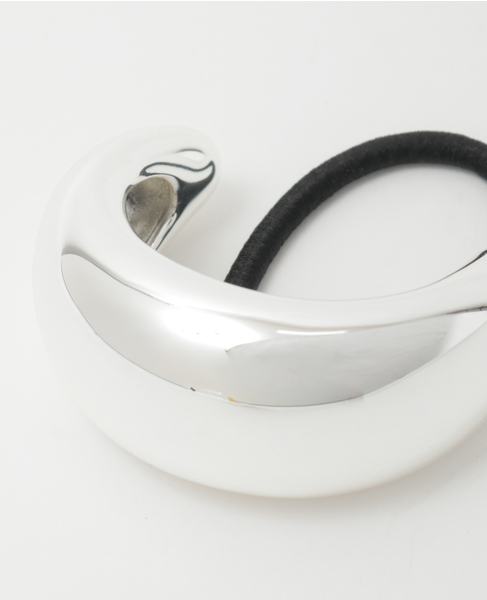 【LIE STUDIO/リエスタジオ】THE THEA HAIR TIE Silver 詳細画像 シルバー 3