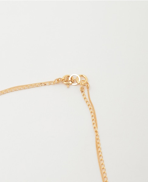 【MARIHA/マリハ】Silent Rain ネックレス 2連(カーブ×ロングカーブ) SV(K18P) 60cm 詳細画像 ゴールド 5