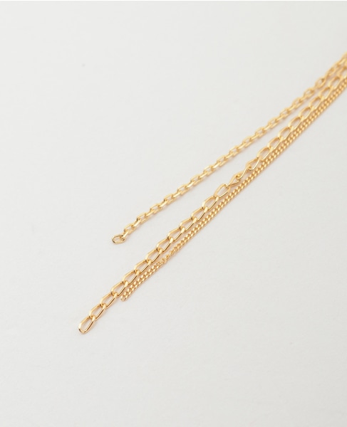 【MARIHA/マリハ】雨音 ピアス SV(K18P) 5cm 詳細画像 ゴールド 3