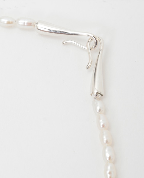 【Rieuk /リューク】Small Pearl with Stone Baroque Necklace 詳細画像 パール 3
