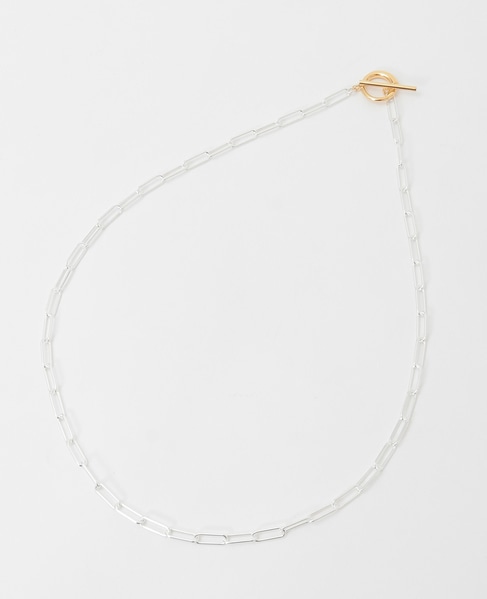 【Rieuk /リューク】Square Chain Necklace 詳細画像 シルバー 1