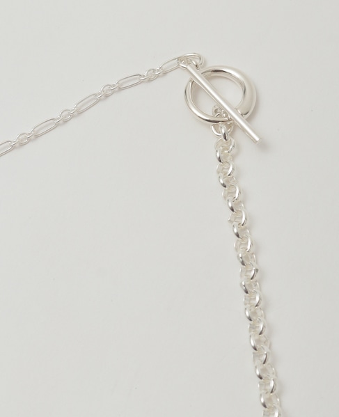 【Rieuk /リューク】Gradient Mix Necklace 詳細画像 シルバー 3