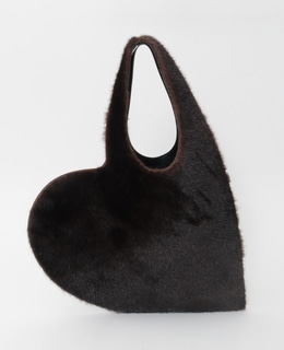 【coperni /コペルニ 】FAUX FUR HEART TOTE