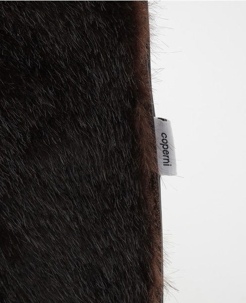 【coperni /コペルニ 】FAUX FUR HEART TOTE 詳細画像 ブラウン 5