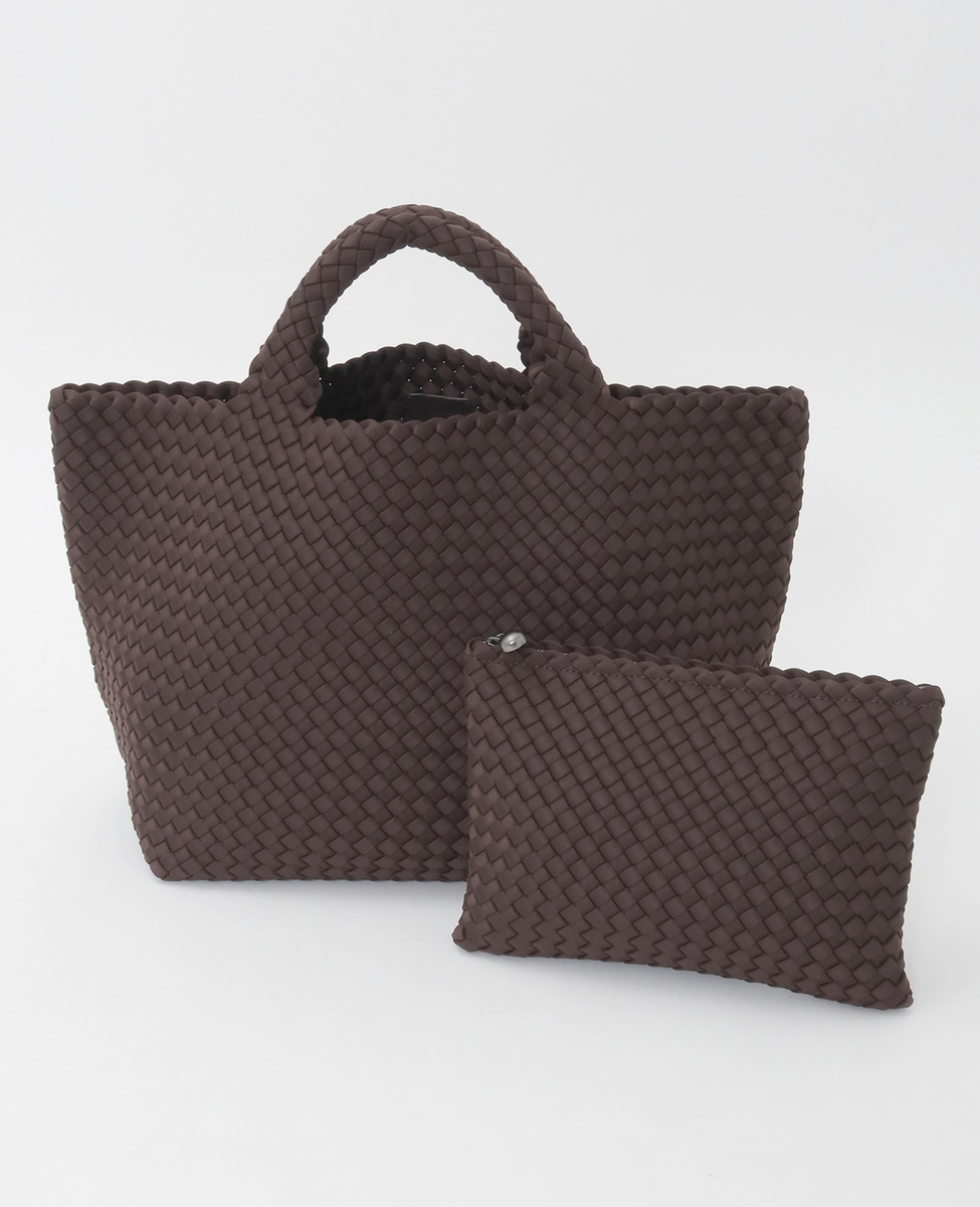 NAGHEDI〚ナゲディ〛 MEDIUMトート　 CHOCOLATE NAGHEDI/ナゲディ】St Barths Medium Tote｜martinique