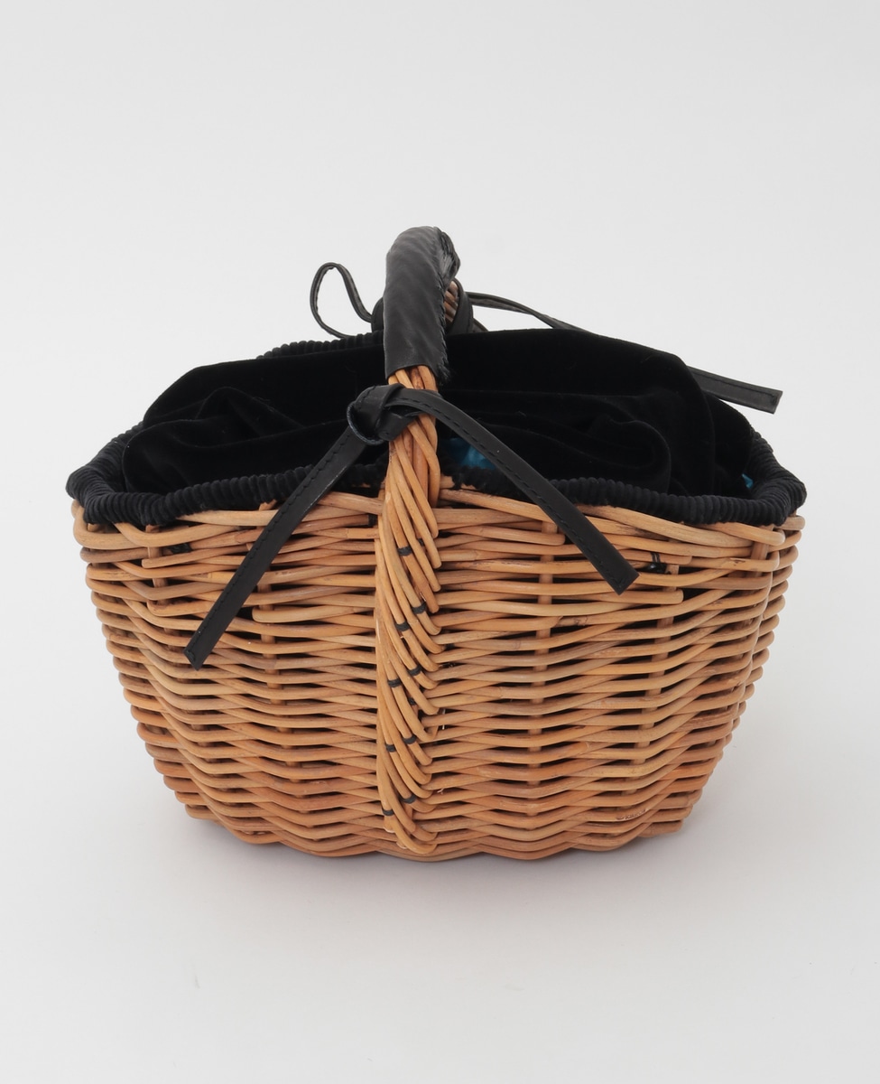 eb.a.gos エバゴス 紅籐×ムートン ワンハンドル eb.a.gos エバゴス 紅籐×ムートン ワンハンドル eb.a.gos