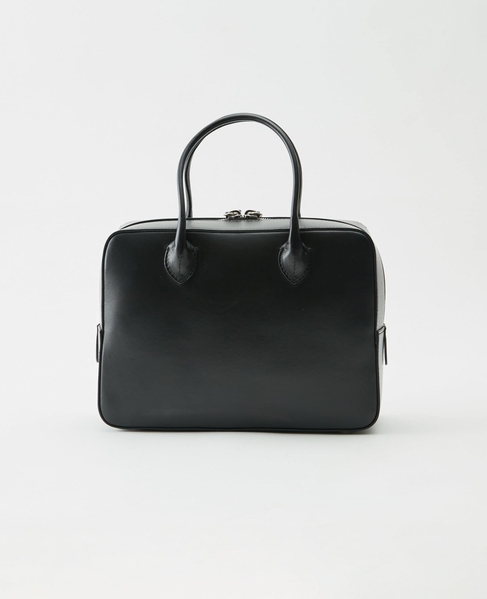 《追加》【MAISON CANAU/メゾンカナウ】ボックスボストン(M) 詳細画像 ブラック 4