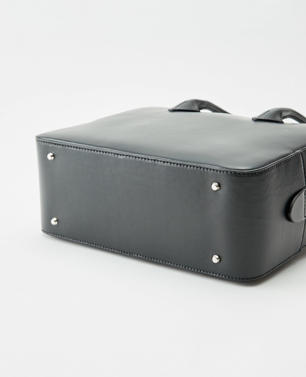 追加》【MAISON CANAU/メゾンカナウ】ボックスボストン(M)｜martinique