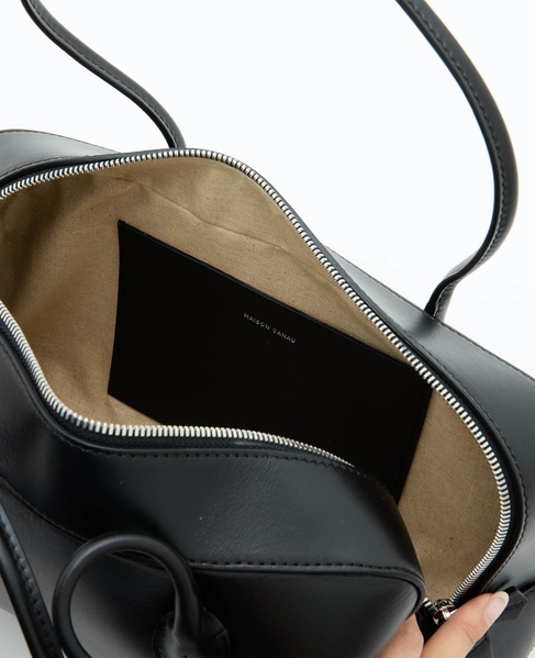 《追加》【MAISON CANAU/メゾンカナウ】EWボックスボストン 詳細画像 ブラック 6