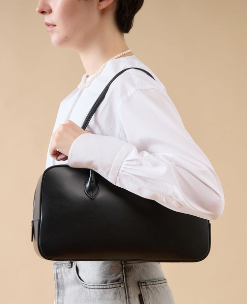 《追加》【MAISON CANAU/メゾンカナウ】EWボックスボストン 詳細画像 ブラック 7