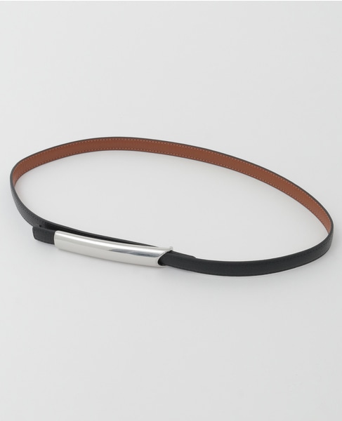 【ATELIER AMBOISE/アトリエ アンボワーズ】バーバックルベルト 詳細画像 キャメル 6