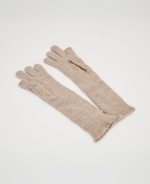 【ALPO/アルポ】カシミヤロンググローブ 詳細画像 ベージュ 3
