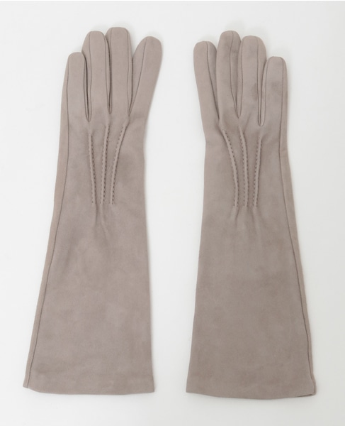 【Gala Gloves/ガラグローブス】スウェードロンググローブ 詳細画像 トープ 2