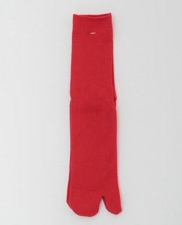 【MARCOMONDE/マルコモンド】basic ribbed cotton short tabi socks 14