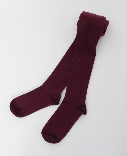 【MARCOMONDE/マルコモンド】200K/N-T tuck tights 詳細画像 ボルドー 1