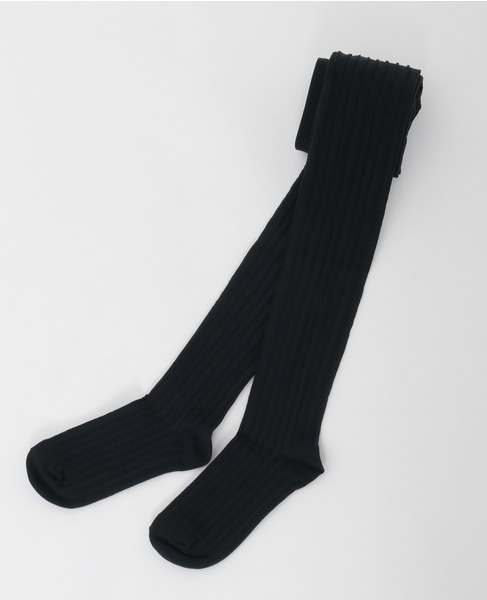 【MARCOMONDE/マルコモンド】200K/N-T tuck tights 詳細画像 ブラック 1