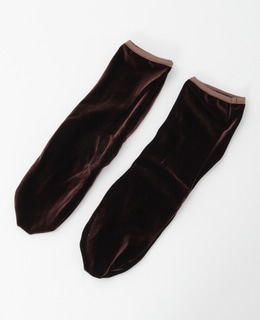 【SIMONE WILD/ シモーネワイルド 】VELVET - ANKLE SOCKS
