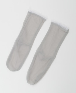 【SIMONE WILD/ シモーネワイルド 】MESH FRILL ANKLE SOCKS