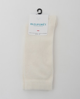 【BLEUFORET/ブルーフォレ】SOLID COLORS CASHMERE SOCKS
