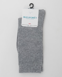 【BLEUFORET/ブルーフォレ】SOLID COLORS CASHMERE SOCKS
