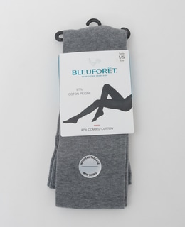 【BLEUFORET/ブルーフォレ】VELVET COMBED COTTON TIGHTS