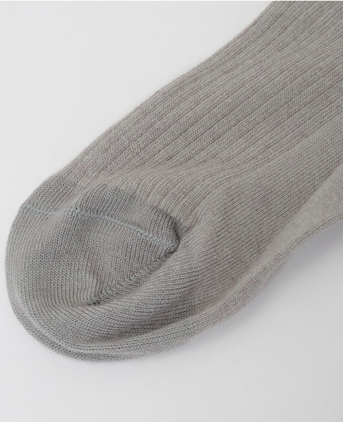 【BLEUFORET/ブルーフォレ】 RIBBED MODAL CASHMERE TIGHTS 詳細画像 グレージュ 5