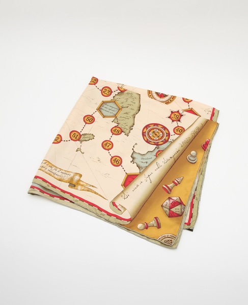 【manipuri/マニプリ】シルクスカーフ 詳細画像 レッド 1