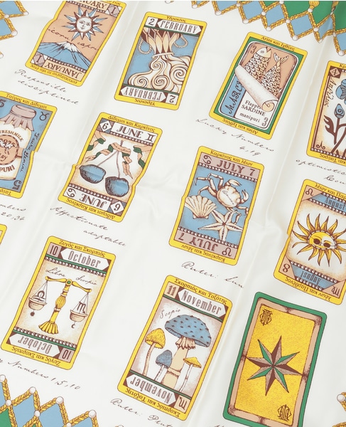 【manipuri/マニプリ】シルクスカーフ 詳細画像 グリーン 3