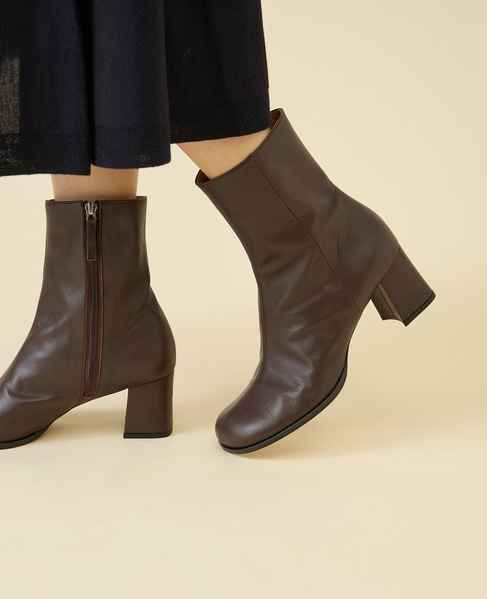 《別注》【HEWN/ヒューン】The ankle boots SP MARTINIQUE 詳細画像 ブラウン 7