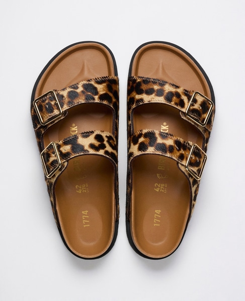 【BIRKENSTOCK1774 /ビルケンシュトックセブンティーンセブンフォー】ARIZONA PONY LIKE FUR EXQ 1774 Leopard S - Narrow 詳細画像 レオパード柄 1