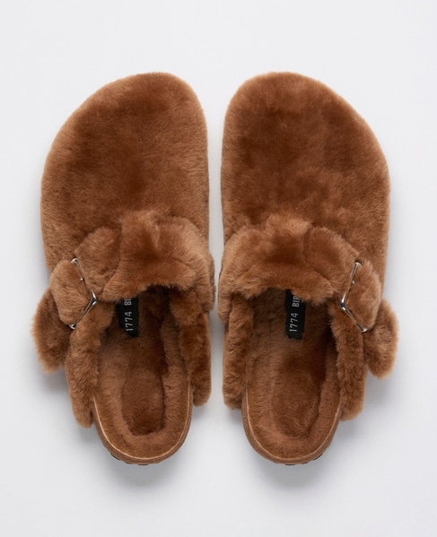 【BIRKENSTOCK1774 /ビルケンシュトックセブンティーンセブンフォー】BOSTON SHEARLING 1774 詳細画像 キャメル 1