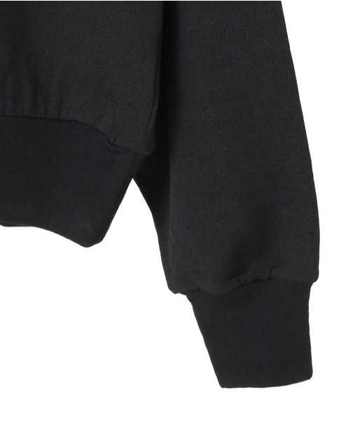 【AURALEE/オーラリー】LIGHT WOOL SWEAT P/O 詳細画像 ブラック 4