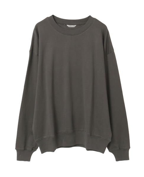 【AURALEE/オーラリー】*SUPER HIGH GAUGE SWEAT P/O 詳細画像 ブラウン 1