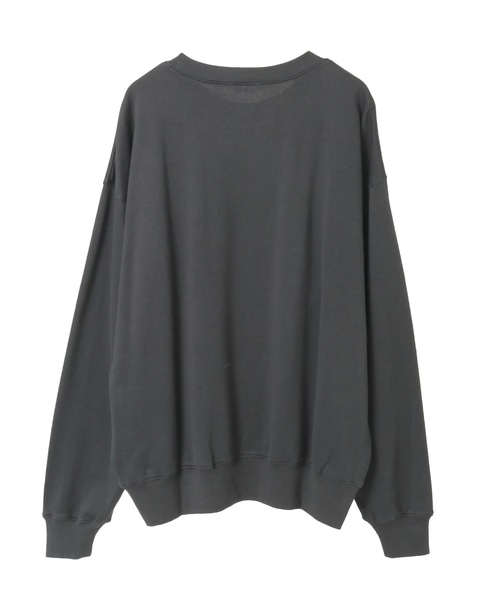 【AURALEE/オーラリー】*SUPER HIGH GAUGE SWEAT P/O 詳細画像 チャコールグレー 2