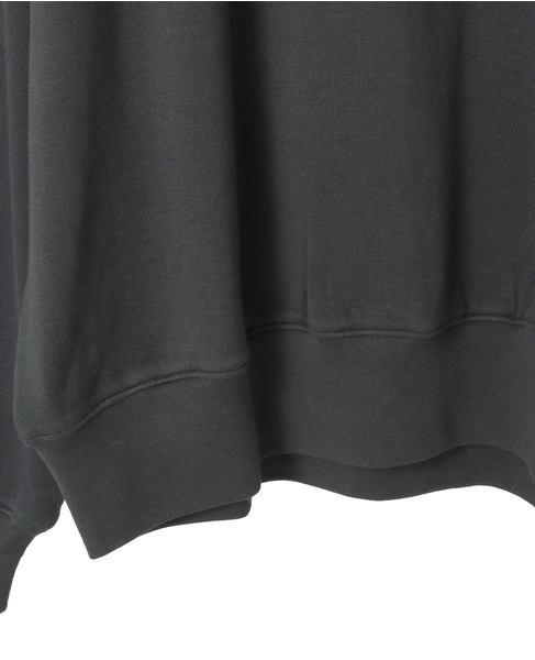 【AURALEE/オーラリー】*SUPER HIGH GAUGE SWEAT P/O 詳細画像 チャコールグレー 5