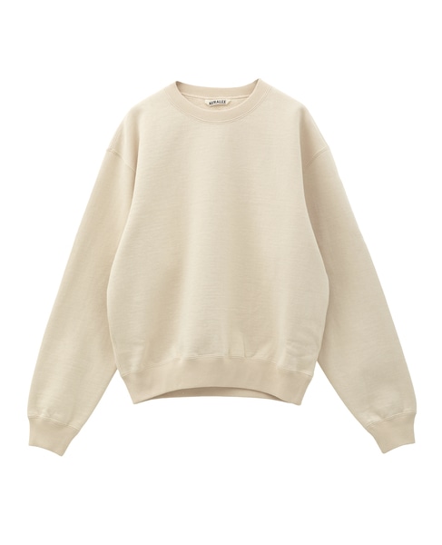 【AURALEE/オーラリー】SMOOTH SOFT BD SWEAT P/O 詳細画像 ピンクベージュ 1