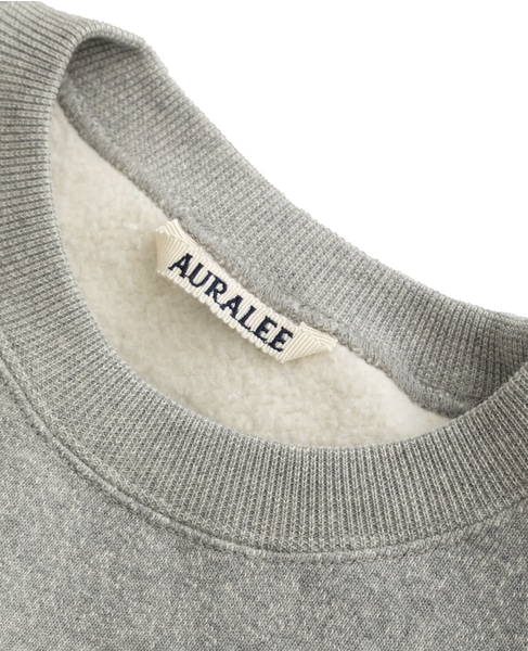 【AURALEE/オーラリー】SMOOTH SOFT BD SWEAT P/O 詳細画像 杢グレー 3