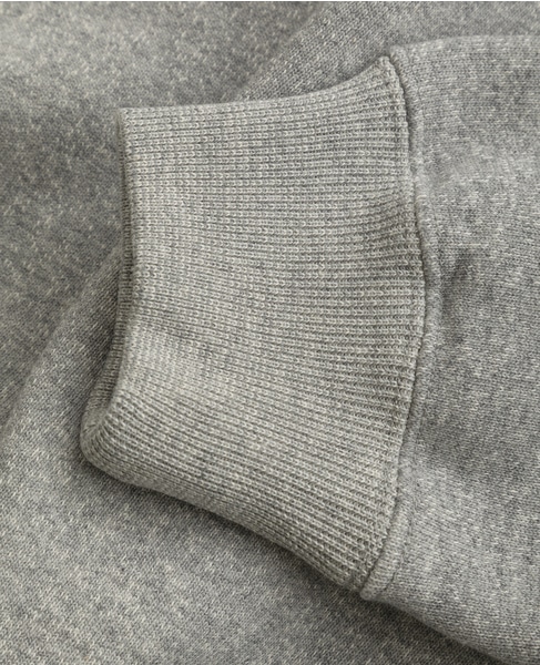 【AURALEE/オーラリー】SMOOTH SOFT BD SWEAT P/O 詳細画像 杢グレー 6