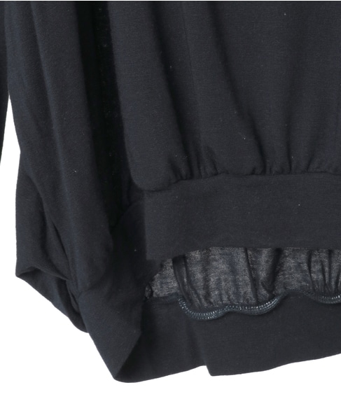 【COGTHEBIGSMOKE/コグザビッグスモーク】MYRA NARROW SLV HIGH NECK 詳細画像 ネイビー 6